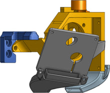 Load image into Gallery viewer, Minimalist Dual Parts Fan Micro Swiss NG REVO, Ducts for Dual 4010 Blowers, Single 3010 Fan .STL files for DIY 3D printing