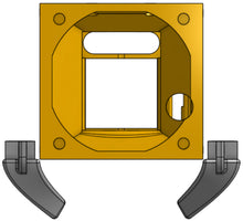Load image into Gallery viewer, REVO CR Minimalist Fans Bracket and Ducts for Dual 4010 Blowers, Single 4010 or 4020 Heatsink Fan .STL files for DIY 3D printing